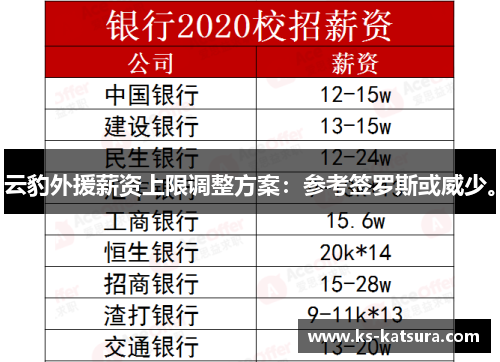 云豹外援薪资上限调整方案：参考签罗斯或威少。